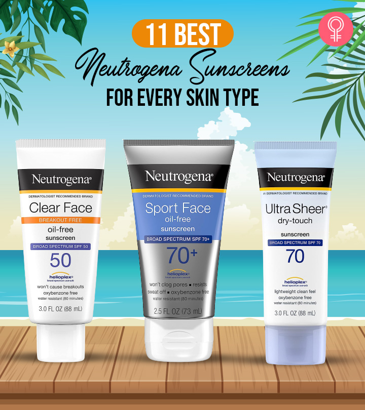 11 Best Neutrogena Sunscreens For Every Skin Type