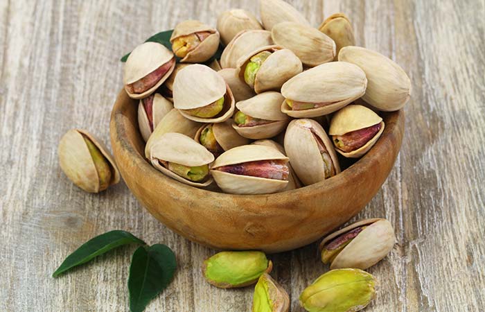 Estrogen-rich pistachios